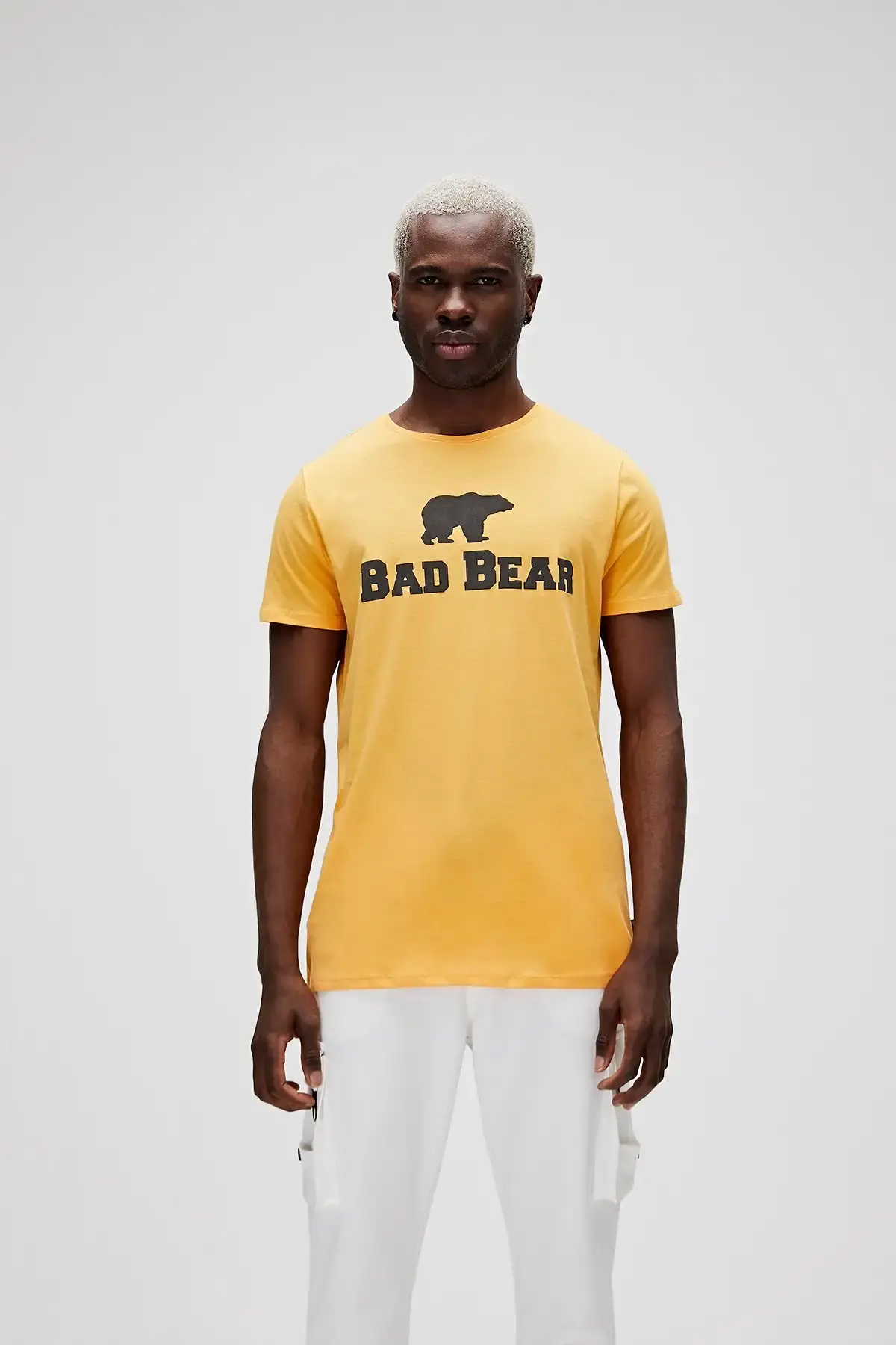 BAD BEAR BAD BEAR TEE Erkek Hardal T-Shirt