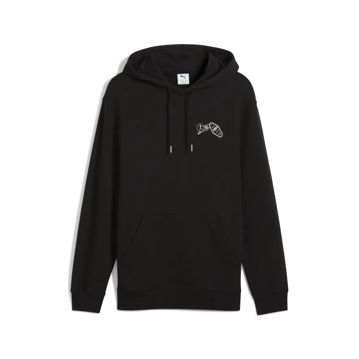 Puma GRAPHICS Hotel Hoodie Siyah Erkek Hoodie