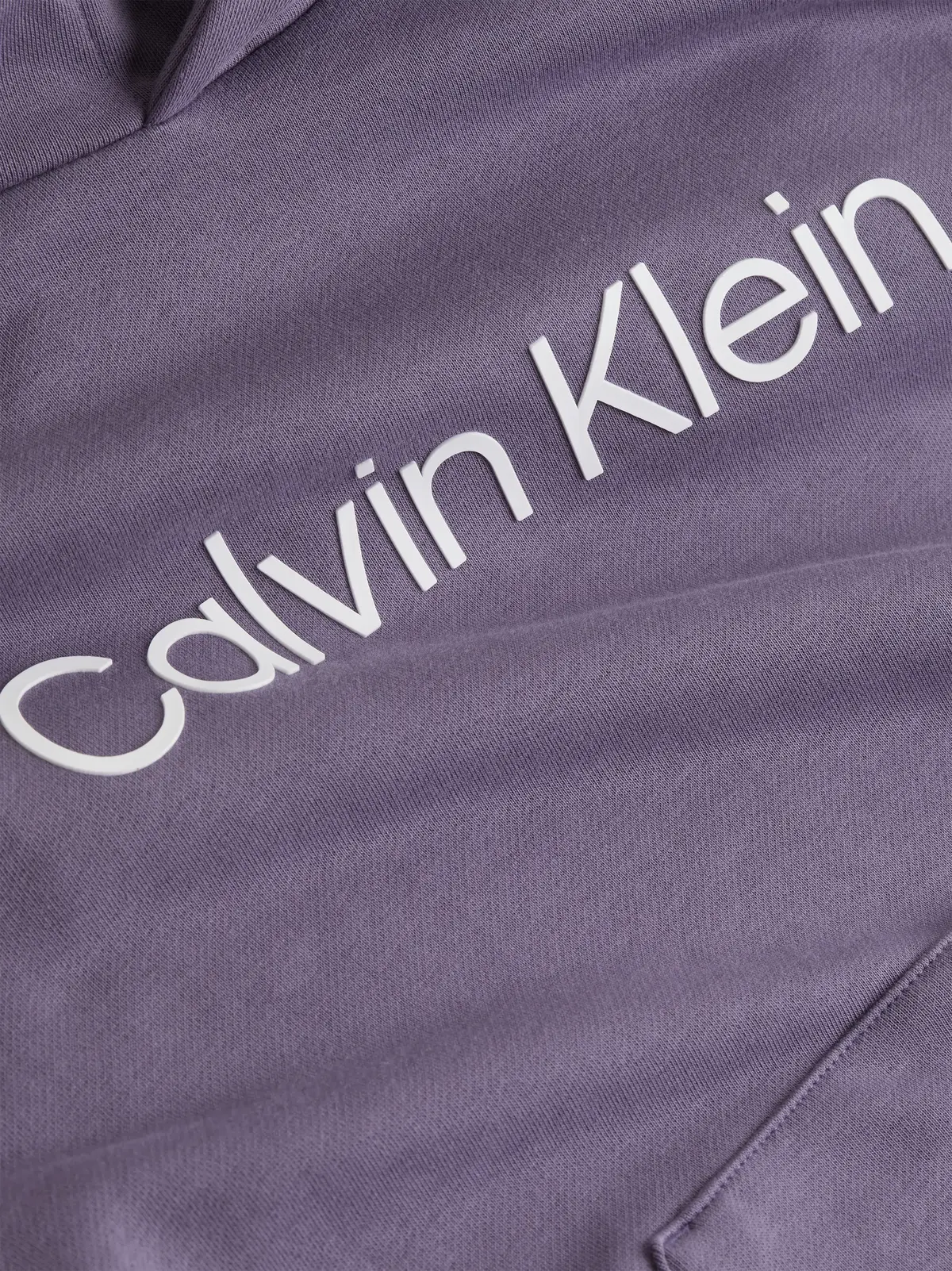 Calvin Klein HERO LOGO COMFORT HO Erkek Lila Hoodie