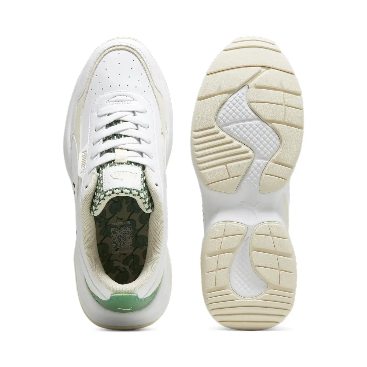 Puma Cilia Mode Blossom Beyaz Kadın Günlük Spor Ayakkabı