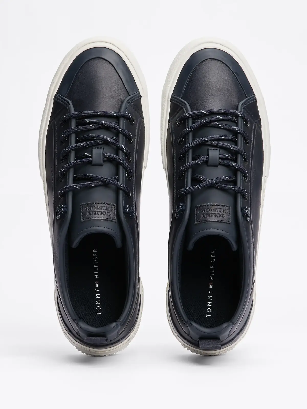 Tommy Hilfiger TH HI VULC CLEAT LOW, DW5 Siyah Erkek Spor Ayakkabı & Sneaker