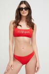 Tommy Hilfiger BRALETTE, SNE Kırmızı Kadın Bikini Üstü