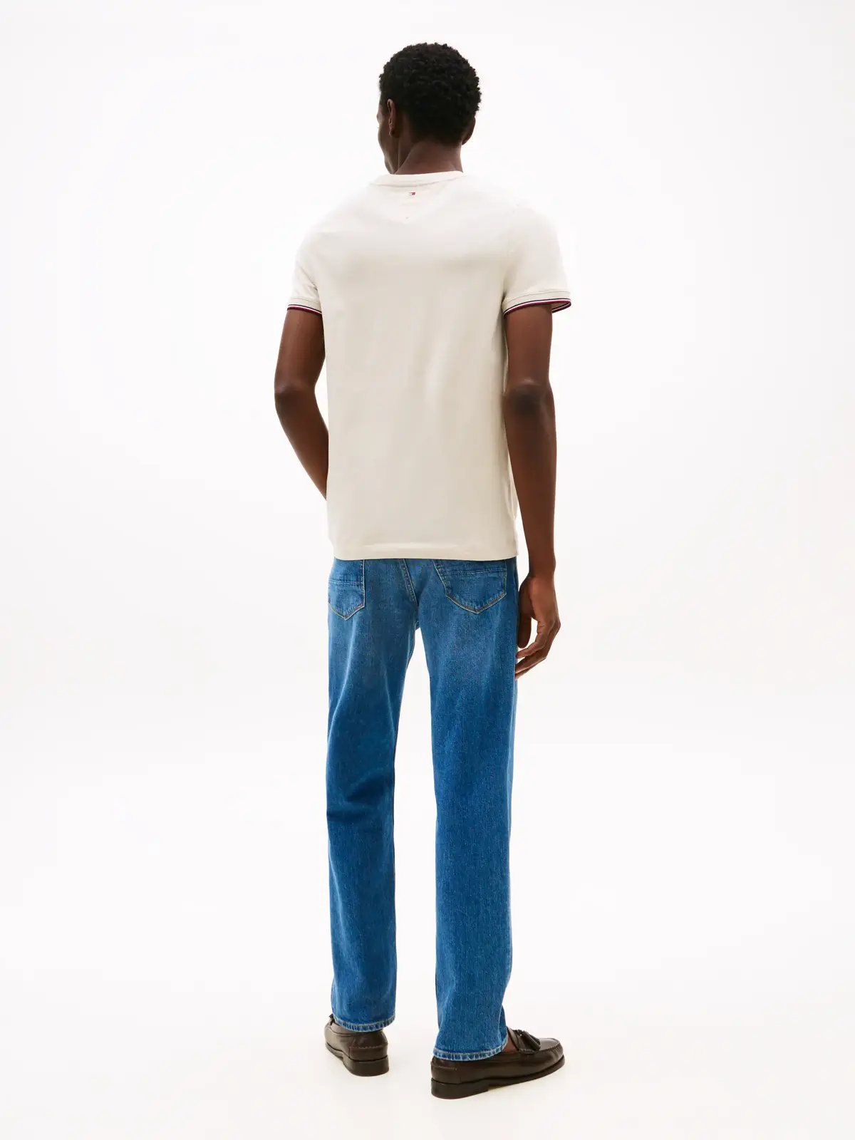 TOMMY LOGO TIPPED TE, ACG
