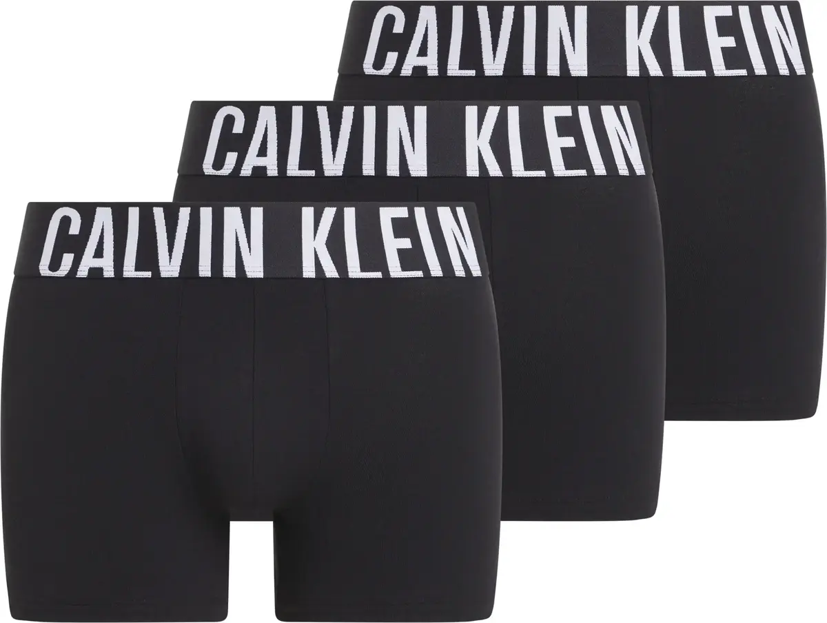 Calvin Klein TRUNK 3PK Erkek Siyah Boxer Set