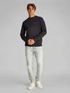 Calvin Klein LABEL C Siyah Erkek Sweatshirt