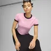 Puma DOWNTOWN Graphic Baby Tee Pembe Kadın T-Shirt