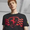 Puma Ferrari Race Ton Shield Tee Siyah Erkek T-Shirt