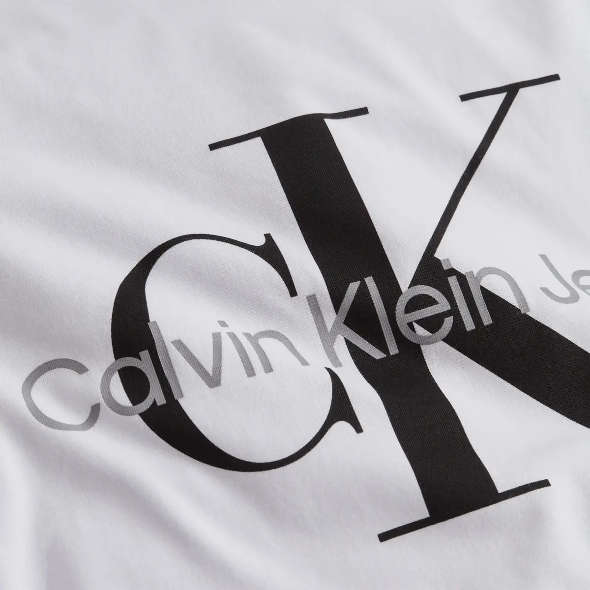 Calvin Klein Beyaz Erkek T-Shirt & Polo