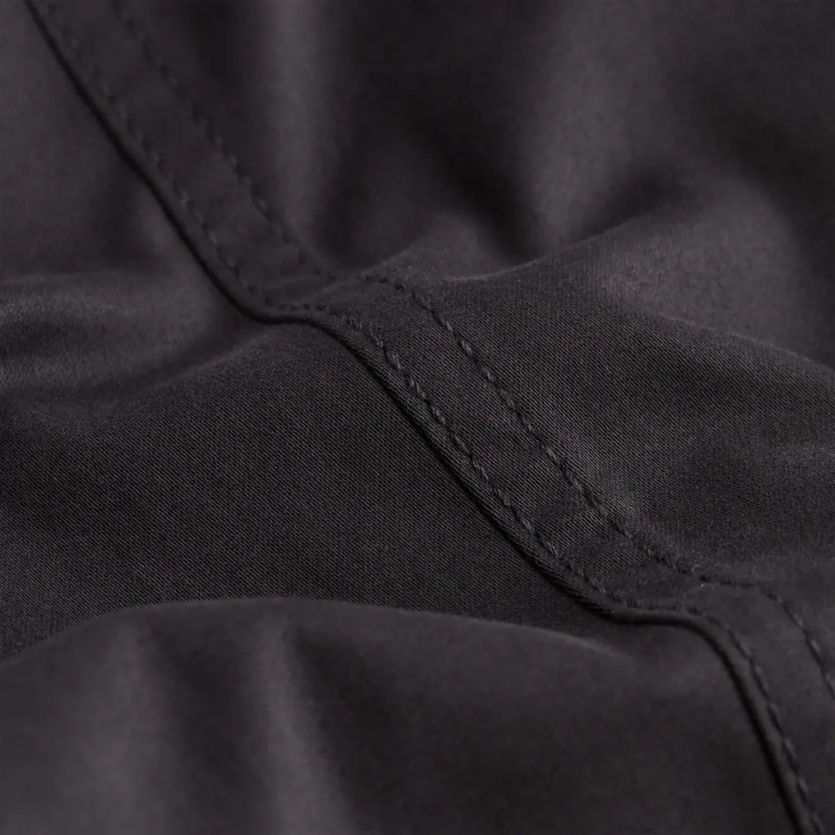 Calvin Klein BADGE HR STRAIGHT LE Kadın Siyah Kargo Pantolonu