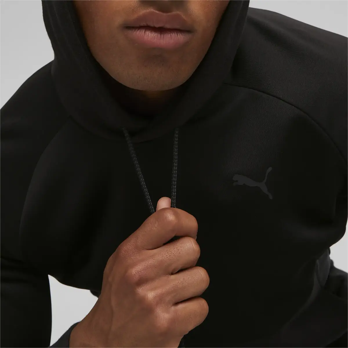 Puma Pumatech Hoodie Fl Puma Black Siyah Erkek Hoodie