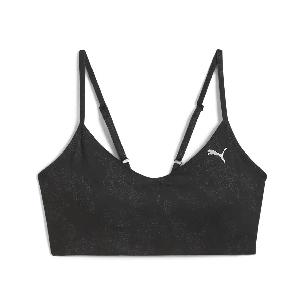 Puma STUDIO MOVE YOGINI BRA AOP Siyah Kadın Spor Sütyeni