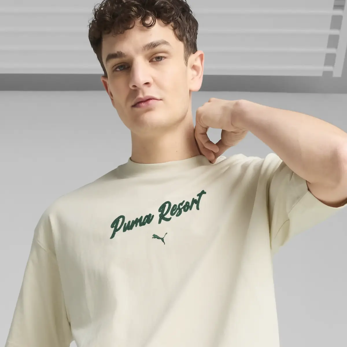Puma PREMIUM ESS Graphic Tee Erkek T-Shirt & Polo