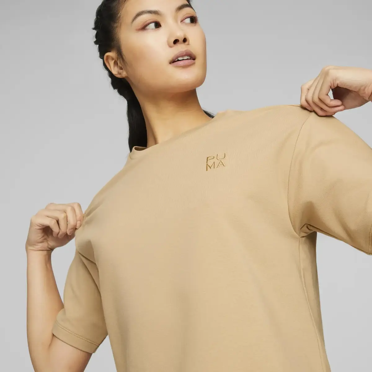 Puma Infuse Tee Bej Kadın T-shirt