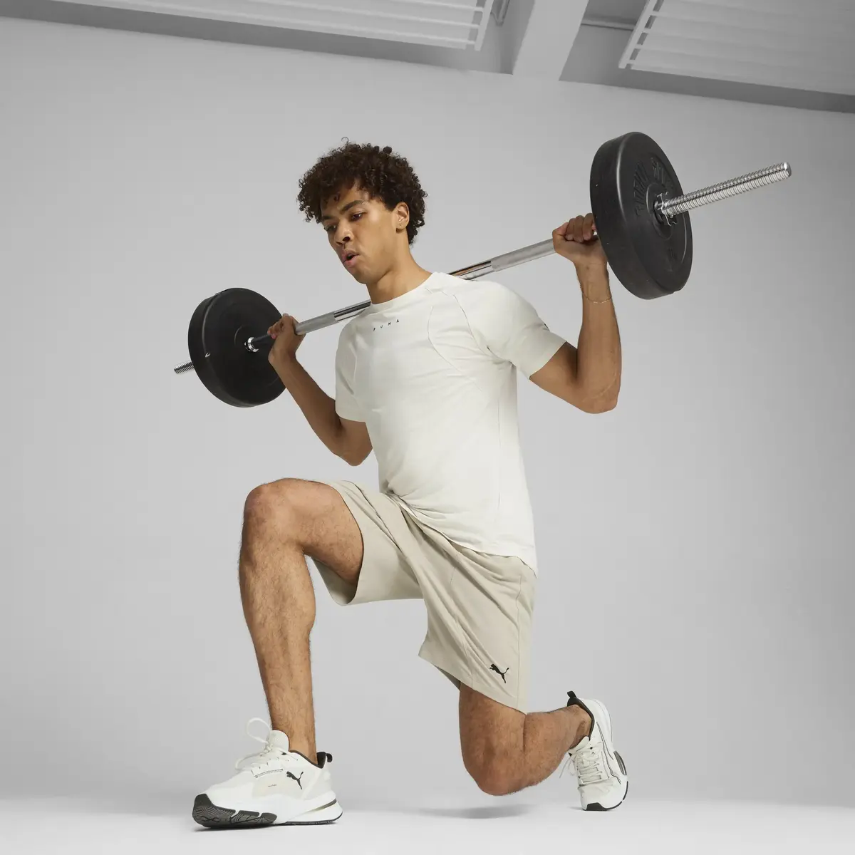 Puma CLOUDSPUN SOFT BREATHABLE T Beyaz Erkek T-Shirt