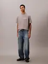 Calvin Klein SS 16S CALVIN KLEIN BAUHAUS GRAP Gri Erkek Tişört