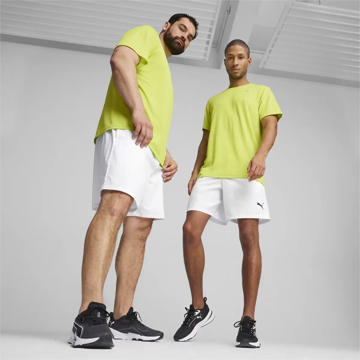 Puma PERFORMANCE SS TEE M Sarı Erkek T-Shirt