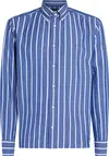 Tommy Hilfiger FLEX POPLIN WIDE STR, 0A4 Mavi Erkek Gömlek