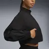 Puma W FASHION JACKET Siyah Kadın Fermuarlı Ceket