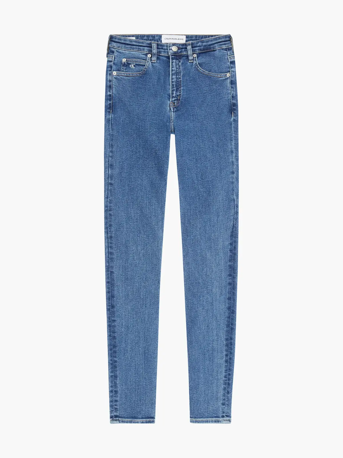 Calvin Klein HIGH RISE SKINNY Kadın Mavi Kot Pantolon