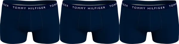Tommy Hilfiger 3P TRUNK Erkek Lacivert 3lü Boxer Set
