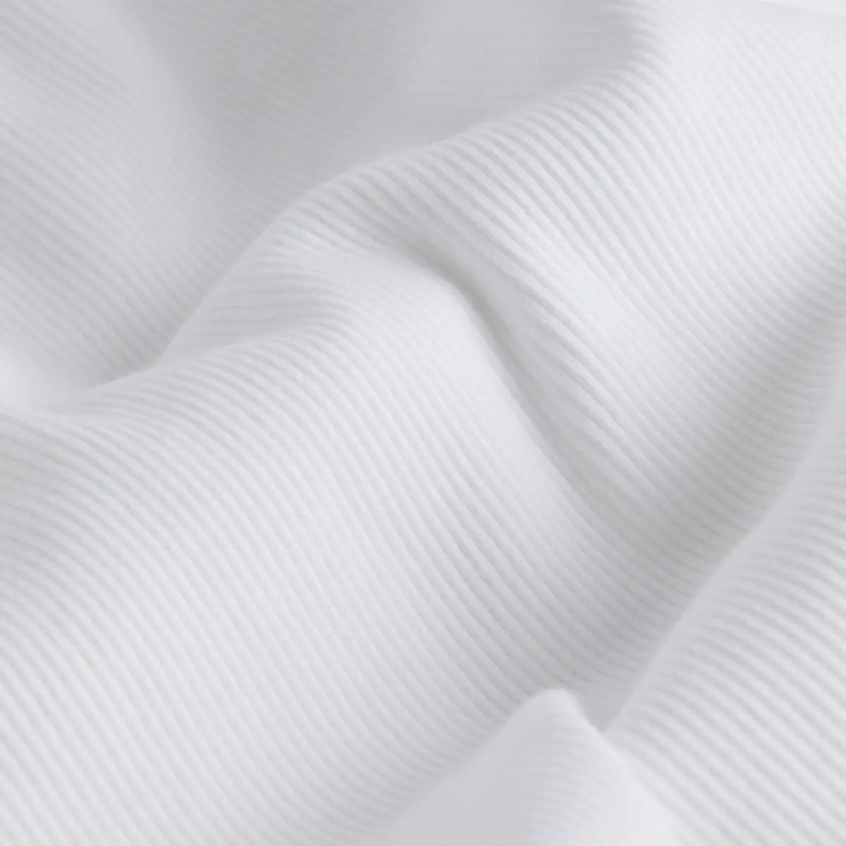 Calvin Klein BADGE RIB HOODIE, YAF Beyaz Kadın Sweatshirt