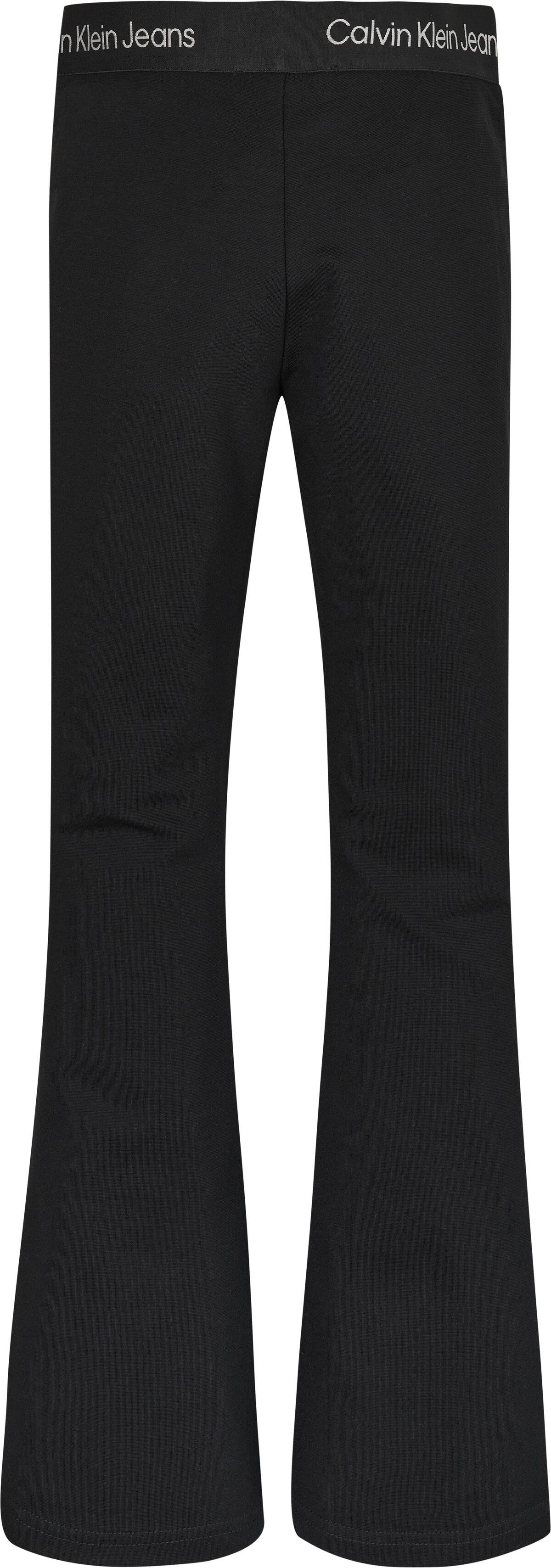 Calvin Klein PUNTO TAPE FLARE PAN Kadın Siyah Eşofman Altı