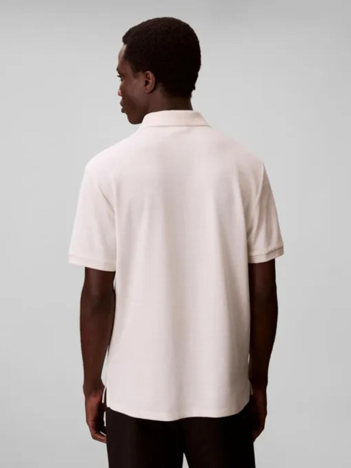 Calvin Klein SS CLSC TONAL STRIPE, YAS Krem Erkek T-Shirt
