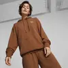 Puma BETTER CLASSICS Relaxed Hoodie TR Kahverengi Erkek Sweatshirt