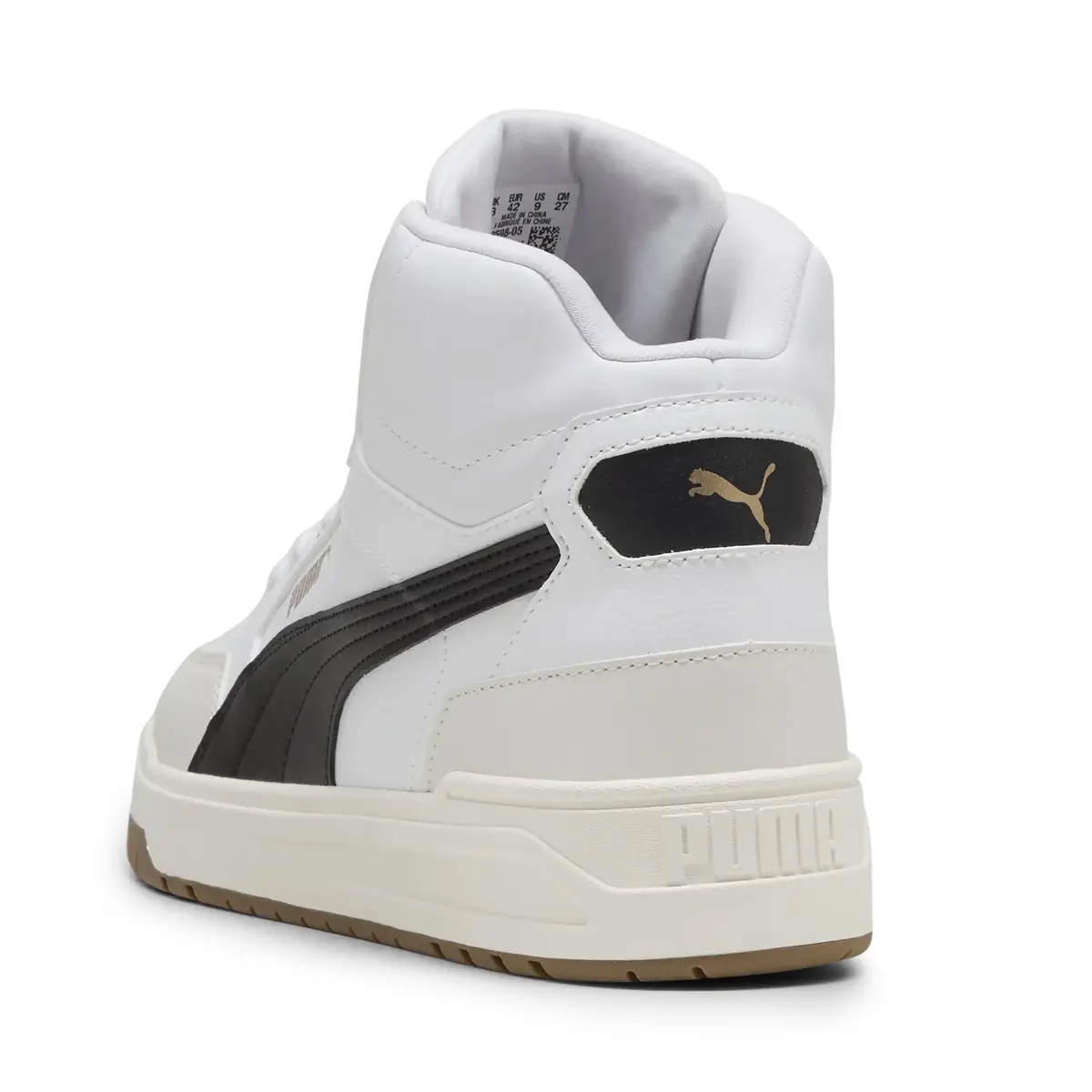 Puma Shuffle Downtown Mid Gri Erkek Bilekli Günlük Spor Ayakkabı