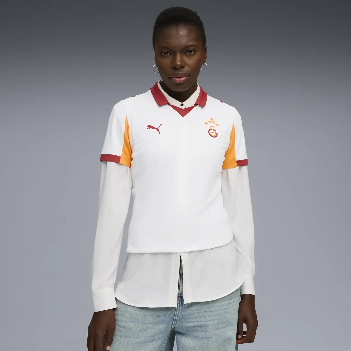Puma GSK Away Jersey R. W w/o S. Beyaz Kadın Forma