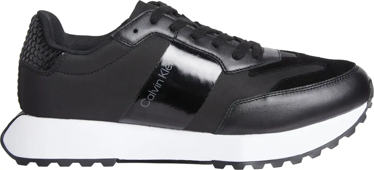 Calvin Klein LOW TOP LACE UP NYLO, BEH Siyah Erkek Spor Ayakkabı & Sneaker