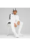 Puma BMW MMS MT7 Track Jacket Erkek Beyaz Fermuarlı Sweatshirt