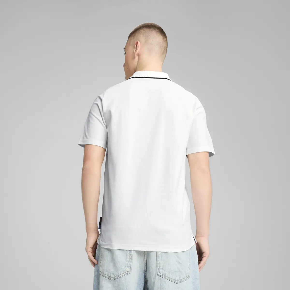 PUMA BMW MMS POLO Beyaz Erkek Polo T-Shirt