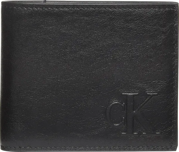Calvin Klein BOLD CK EW BILLFOLD Siyah Erkek Cüzdan