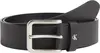 Calvin Klein ROUND CLASSIC BELT 4 Erkek Siyah Kemer