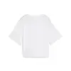 PUMA ESS Cropped No. 1 Logo Tee Beyaz Kadın Crop