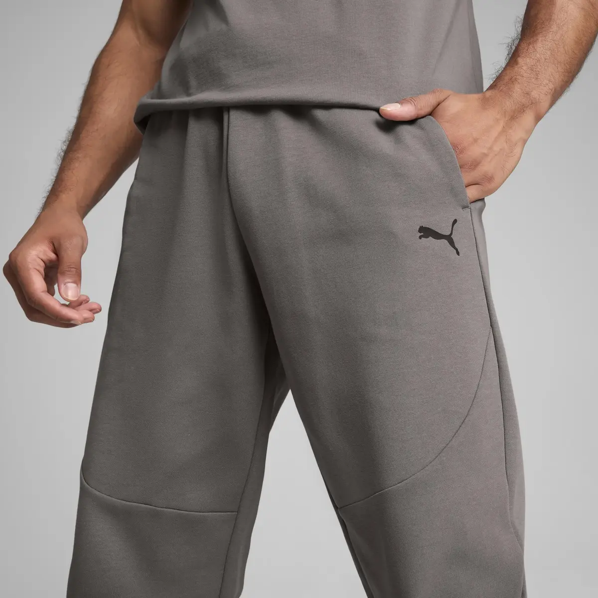 PUMATECH Pants Gri Erkek Eşofman Altı