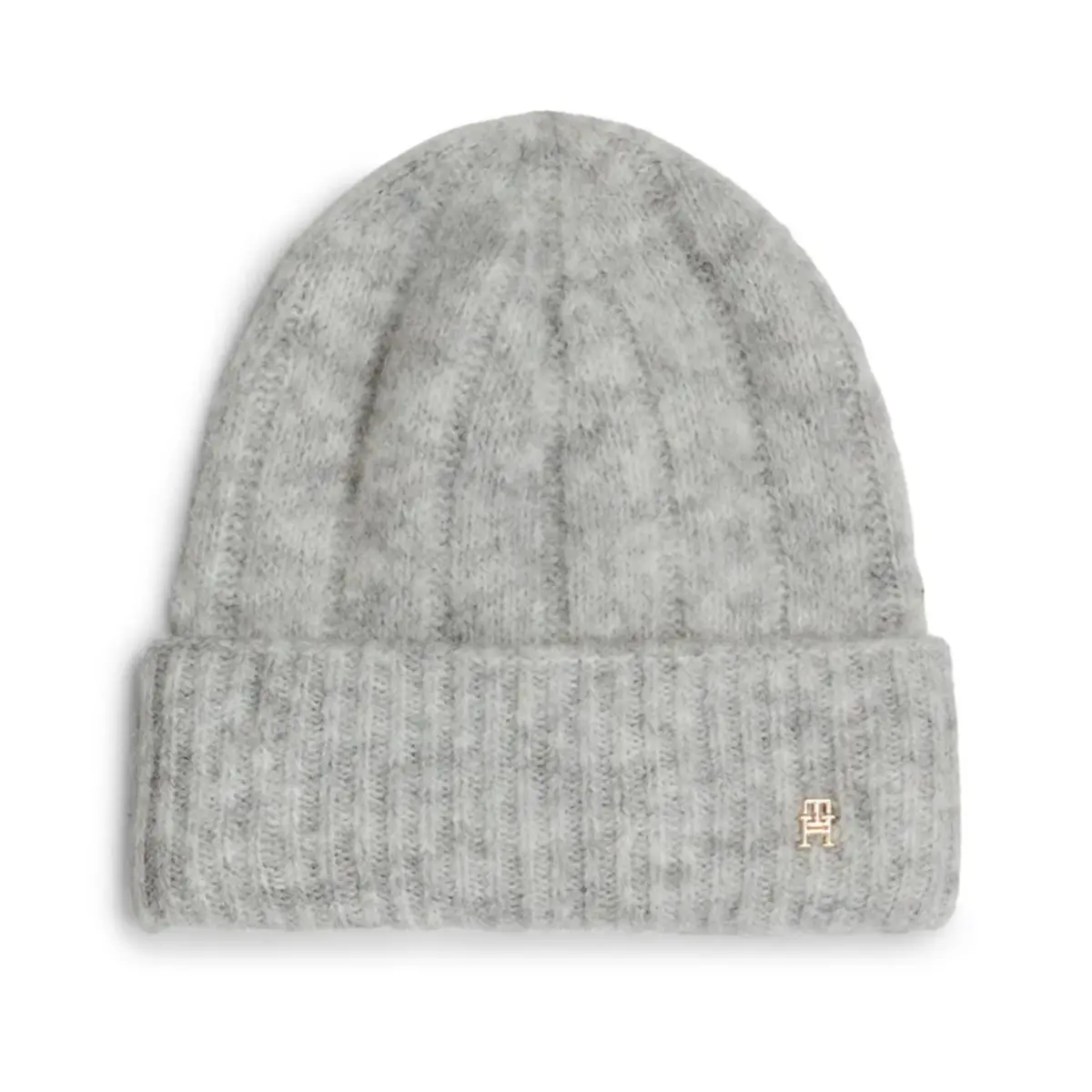 Tommy Hilfiger TH TIMELESS BEANIE Kdın Gri Bere