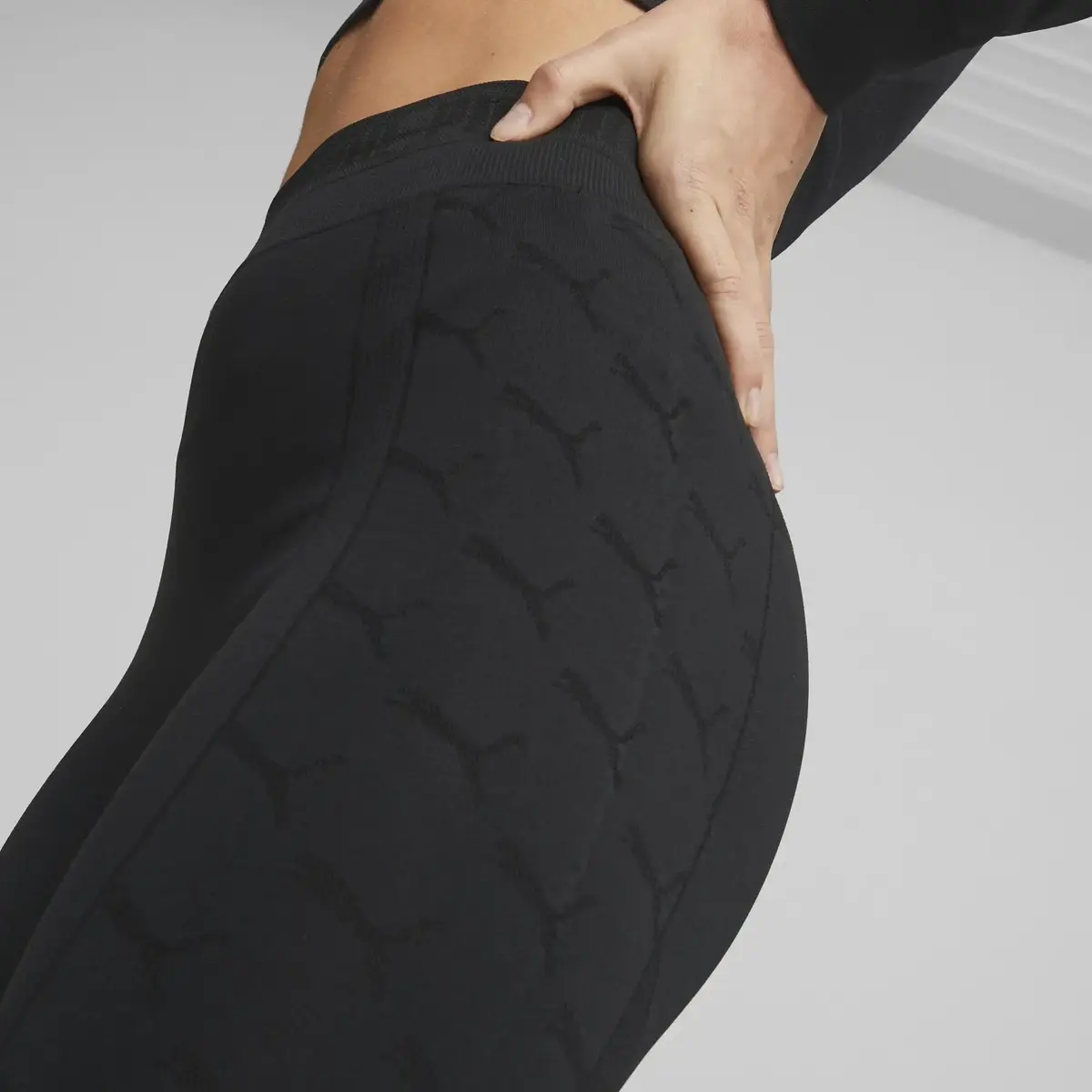 Puma EVOKNIT 7/8 Tights Siyah Kadın Tayt