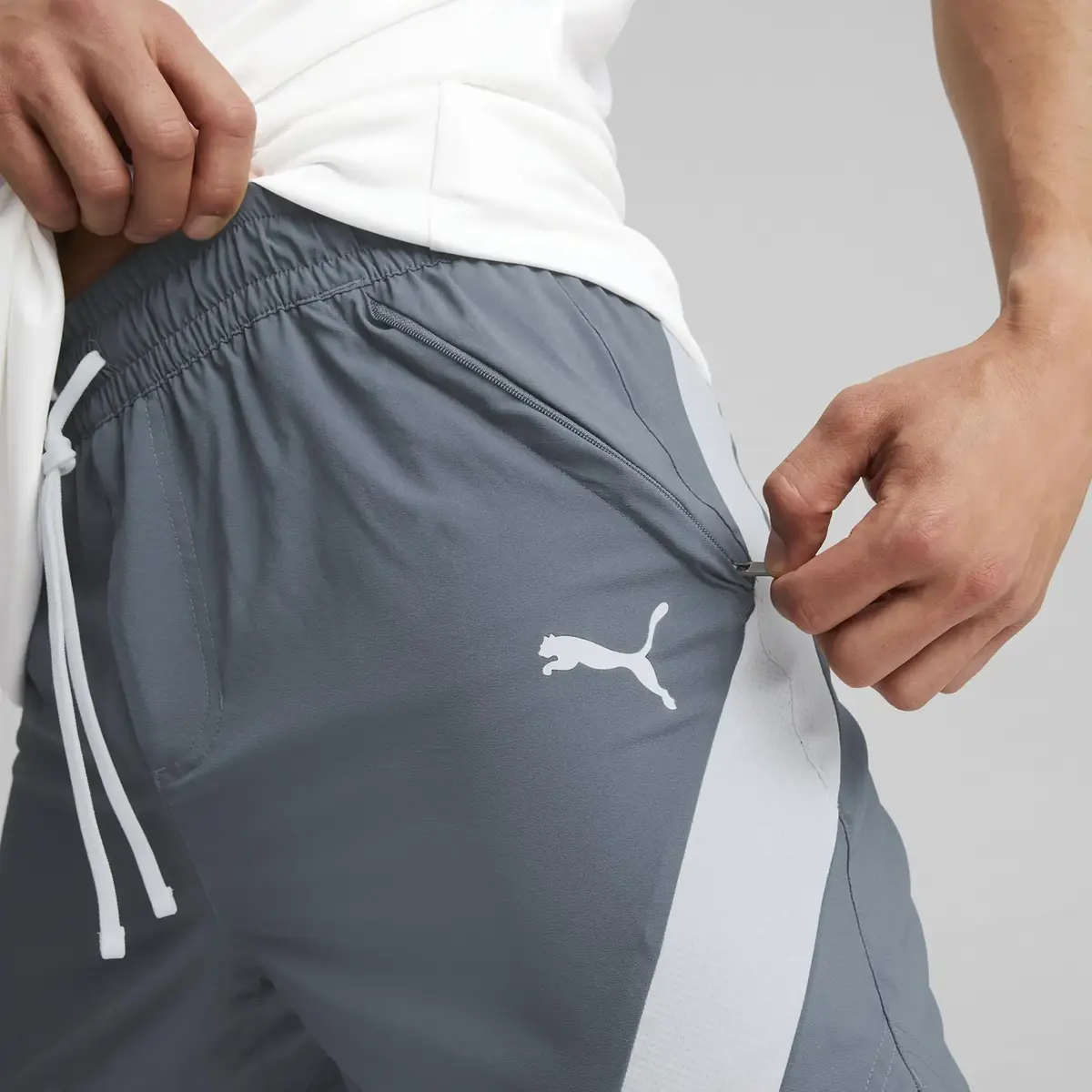 Puma Traın Fıt Woven 7 Short Gri Erkek Spor Şort