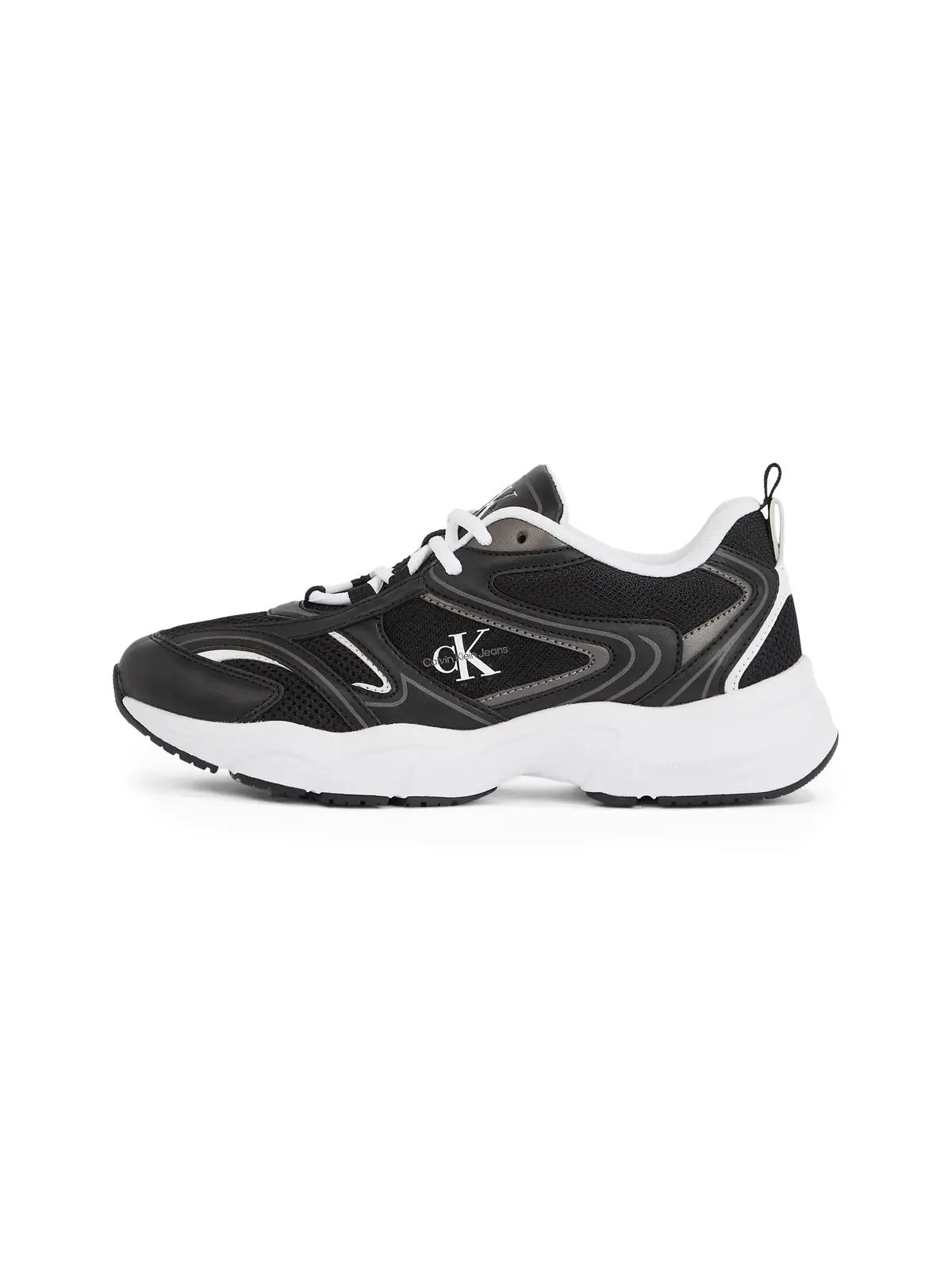 Calvin Klein RETRO TENNIS MESH Siyah Günlük Spor Ayakkabı