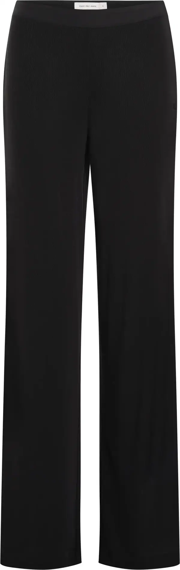 Calvin Klein SOFT TOUCH WIDE LEG, BEH Siyah Kadın Pantolon