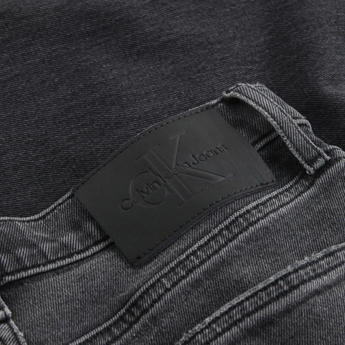 Calvin Klein HIGH RISE STRAIGHT, 1BY Siyah Kadın Jean Pantolon