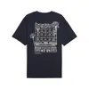 PUMA GRAPHICS Hotel Relaxed Tee Lacivert Erkek T-Shirt