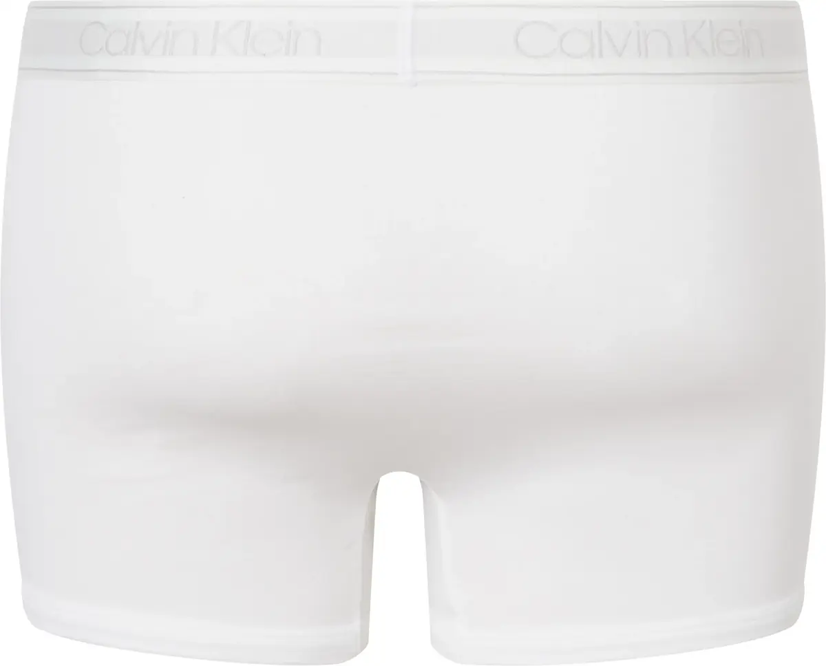 Calvin Klein TRUNK Erkek Beyaz Boxer