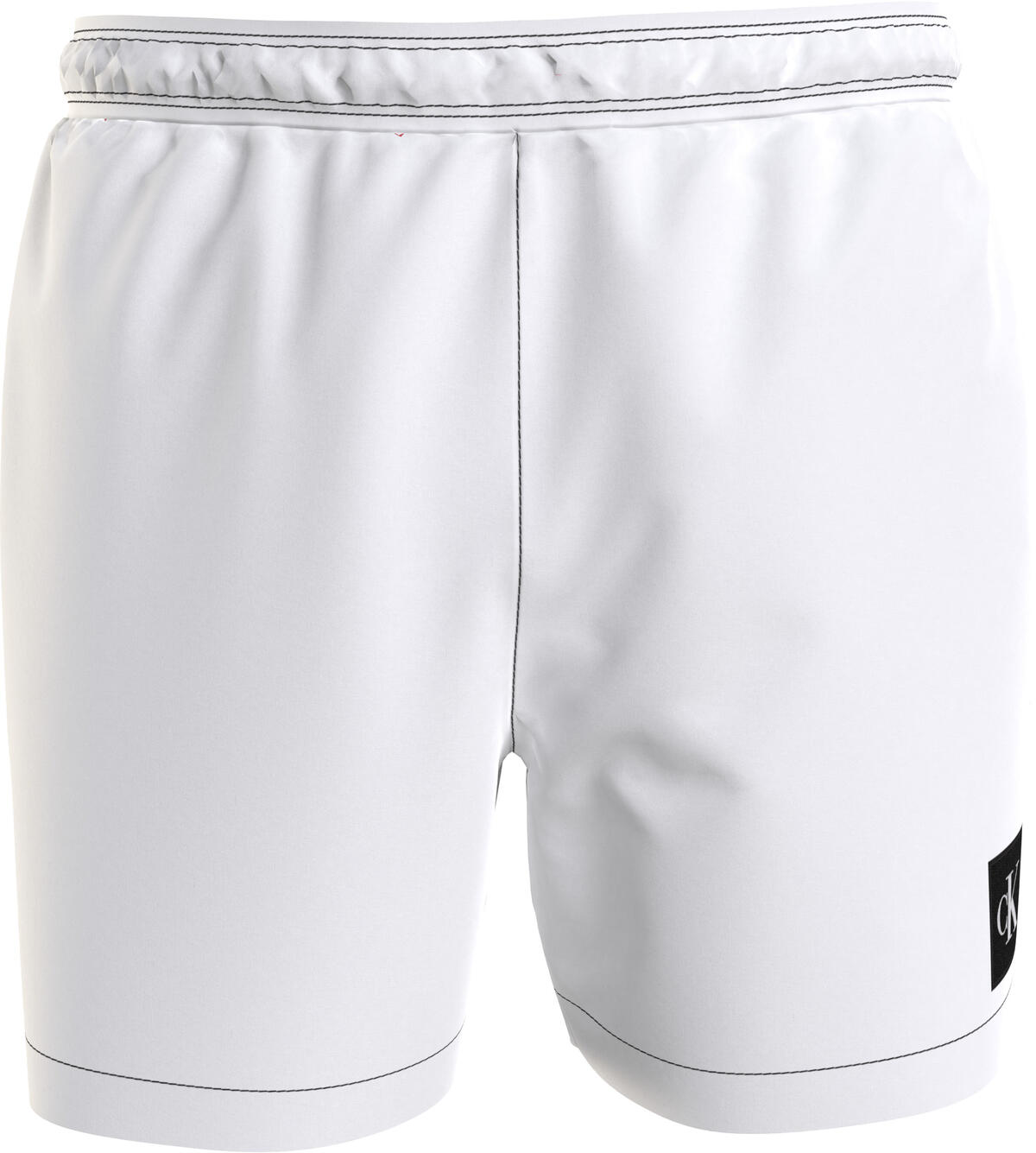 Calvin Klein MEDIUM DRAWSTRING Erkek Beyaz Deniz Şortu