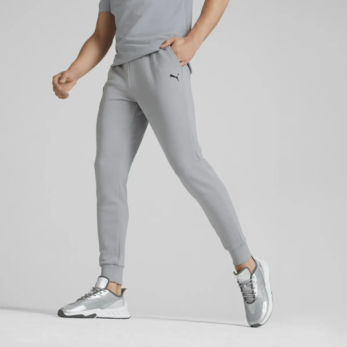 Puma MAPF1 ESS Pants Mercedes Team Mercedes Gri Erkek/Unisex Eşofman Altı