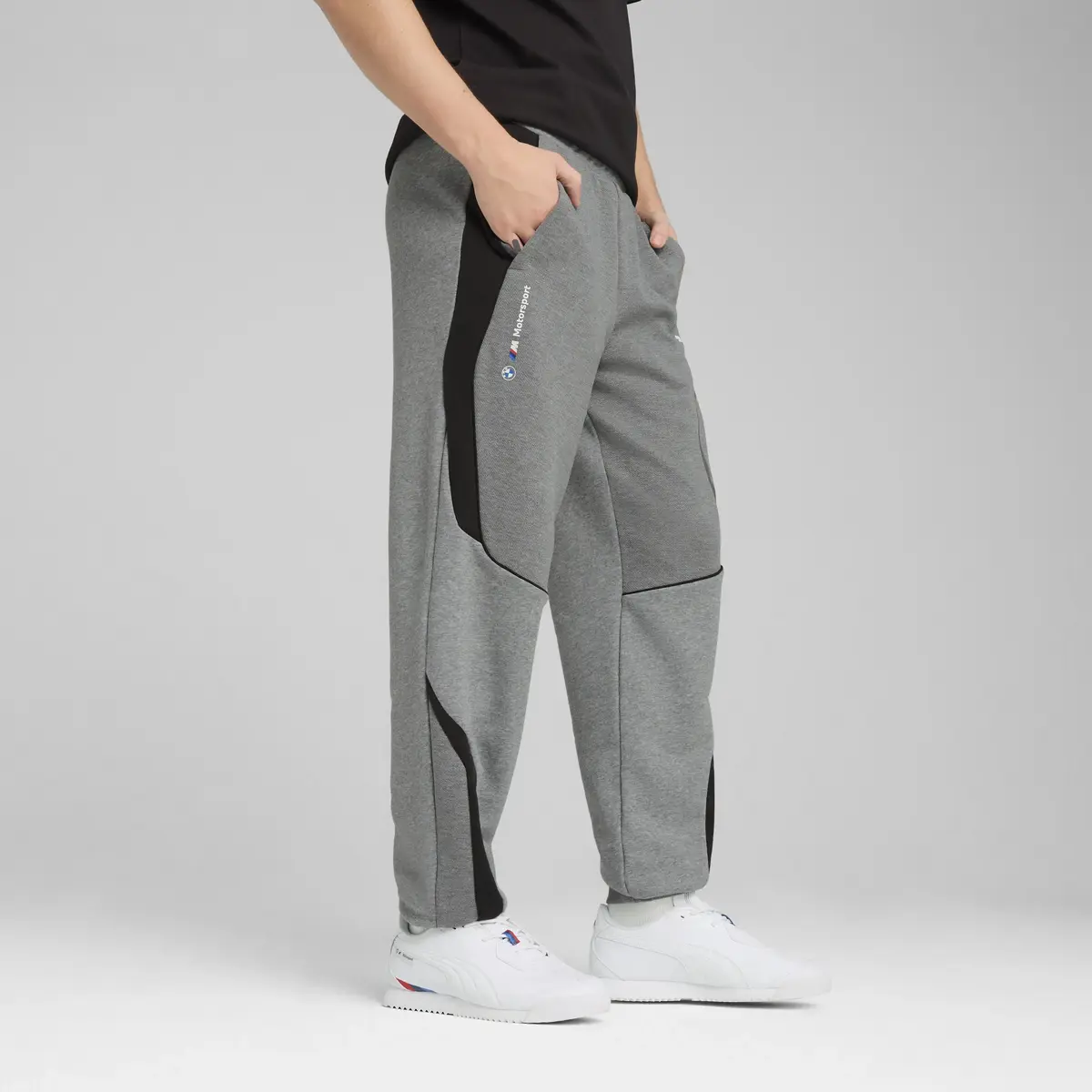Puma BMW MMS SWEAT PANTS REG/CC Gri Erkek Eşofman Altı