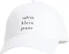 Calvin Klein CKJ SEASONAL PRINTED, YAA Beyaz Erkek Şapka