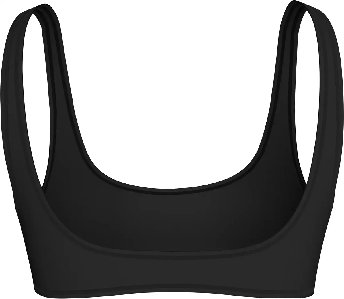 Calvin Klein BRALETTE-RP, BEH Siyah Kadın Bikini Üstü
